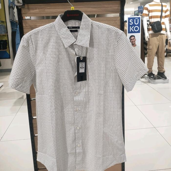 Kemeja Formal Pendek Zes Pria