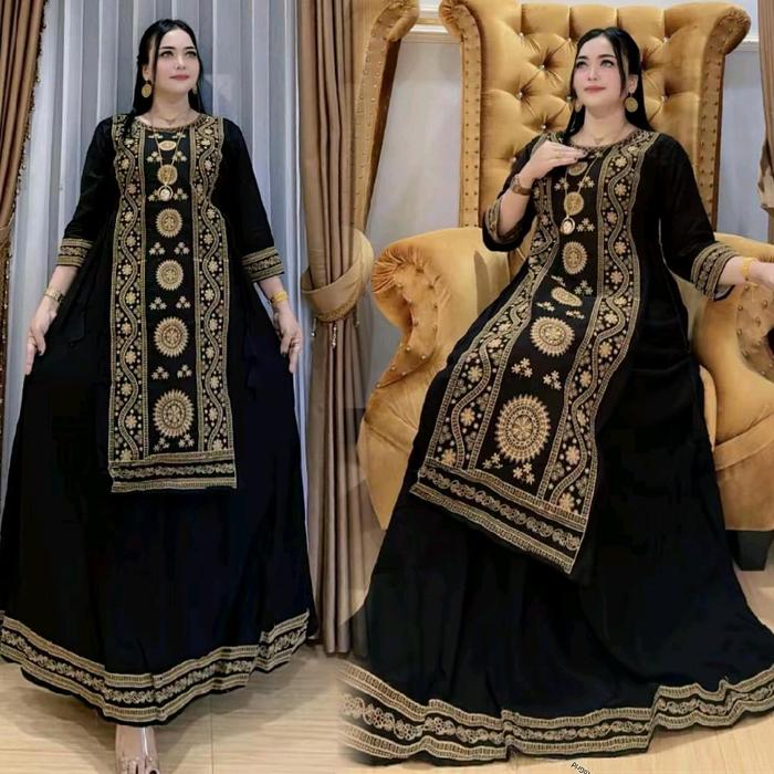 Gamis Hindi Rujak Syahrini