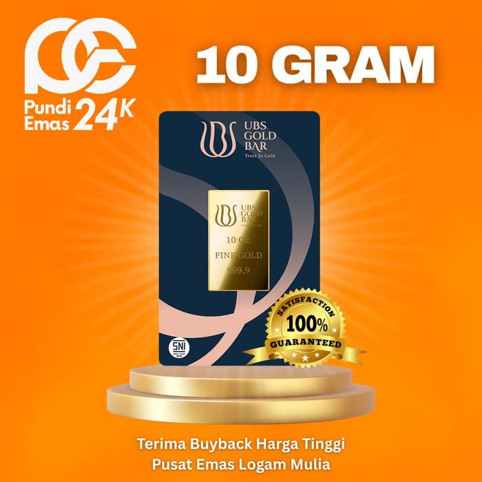UBS Logam Mulia 10 gr Classic