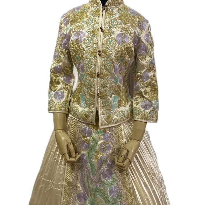 Sangjit Golden Sangjit Chinese Wedding Dress China
