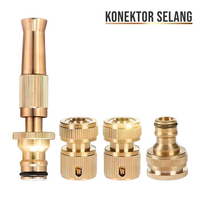 Konektor Selang Air Multifungsi 4 Pcs Nozzle - 6627