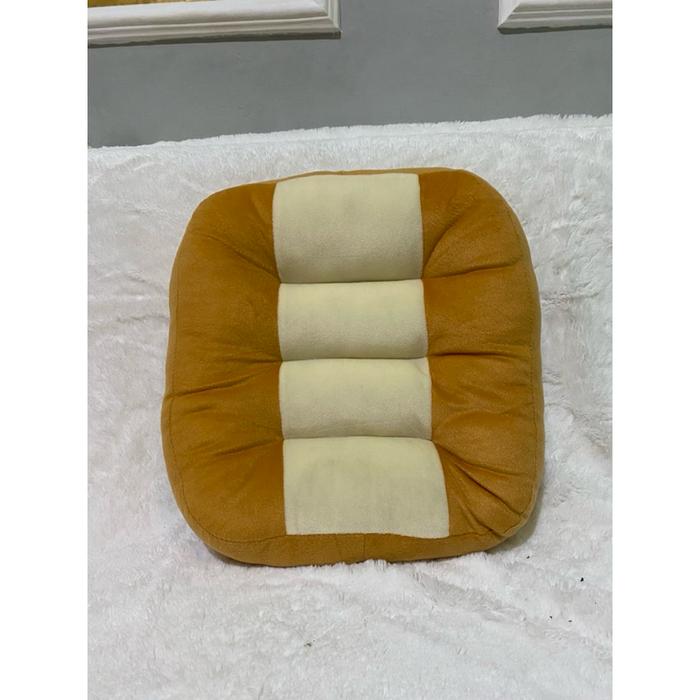 Bantal Duduk Kursi Mobil Super Velboa 40x40cm dengan Busa Dakron Super