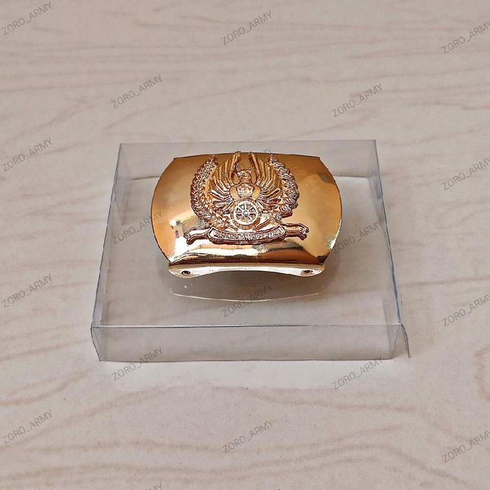 kepala sabuk kai polos logo timbul
