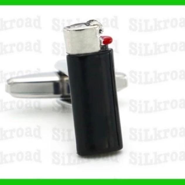 manset cuff link cufflink kemeja dasi lighter korek unik lucu