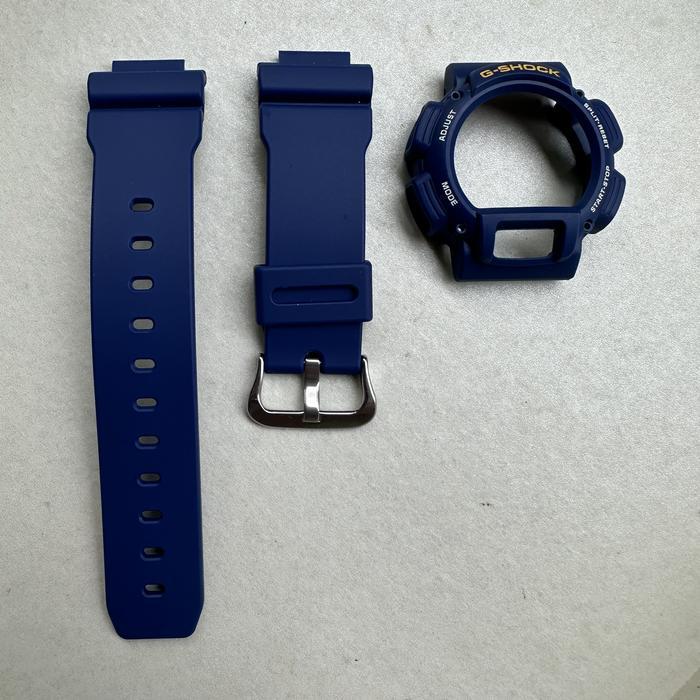PREMIUM Bnb dw9052 bezel dan strap gshock dw9052 bnb g-sock dw-9052 biru ori
