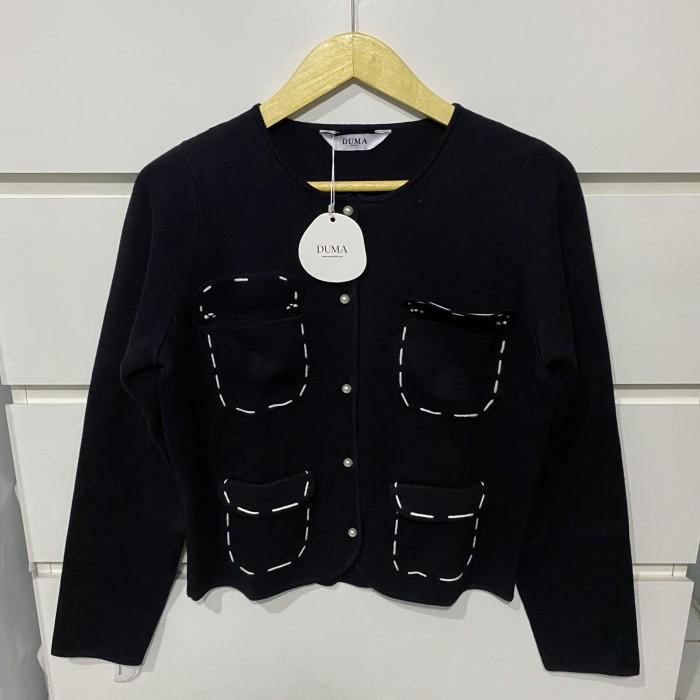 New With Tag - Duma Bahia Black Cardi Cardigan Top Atasan