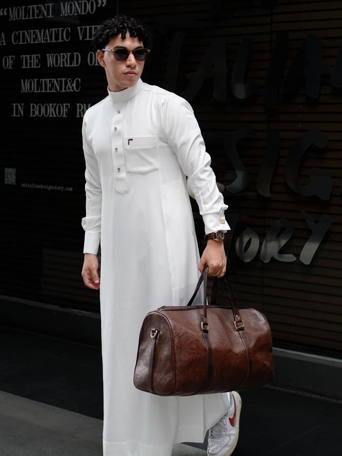 SAMAQU Thobe | IMRON series | Gamis Pria Slimfit | Gamis Pria | Gamis Slimfit