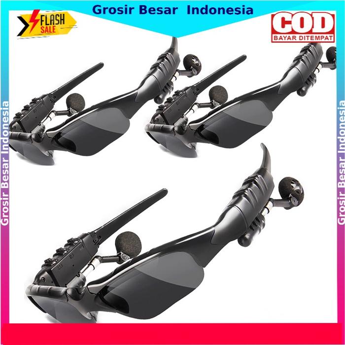 Sunglasses MP3 With Bluetooth - Kaca mata Bluetooth Mp3 - Kacamata Sport MP3