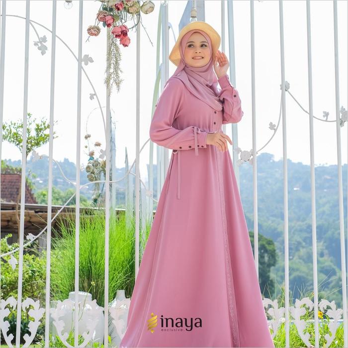 Gamis Wanita Series Melly by InayaLesy - Busana Muslim