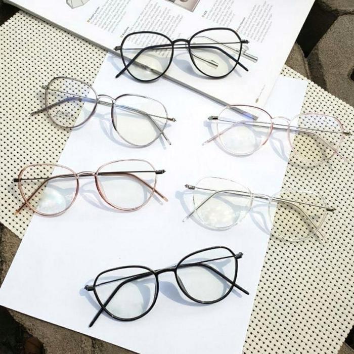 ELZIO BRILL - Frame Kacamata Aio - Bisa Minus Plus Cylinder (Free Box+Lap+Cleanser)