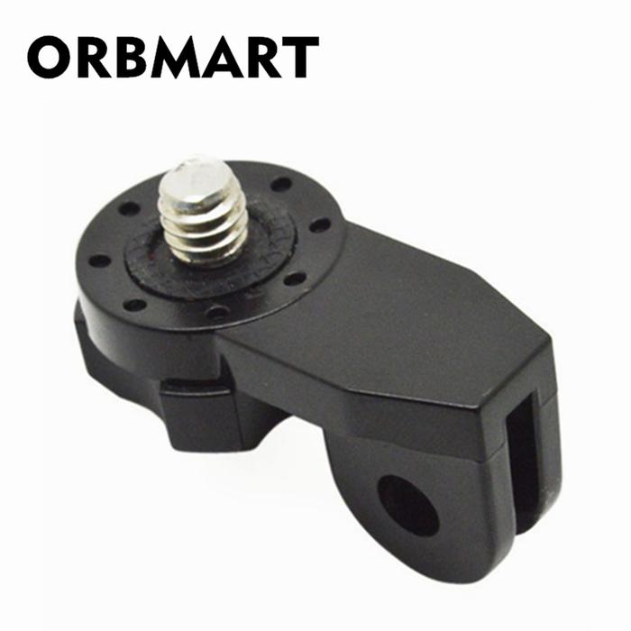 ORBMART Bridge Adapter Mounts 1/4 Tripod Mount Adapter For Gopro 4 3