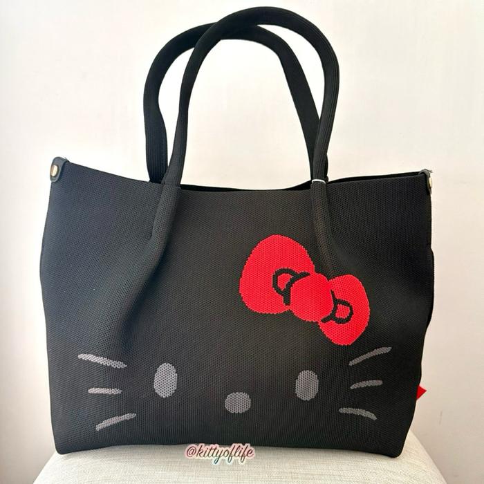 Tas Tote Hand Bag Hello Kitty Rootote x Sanrio Original