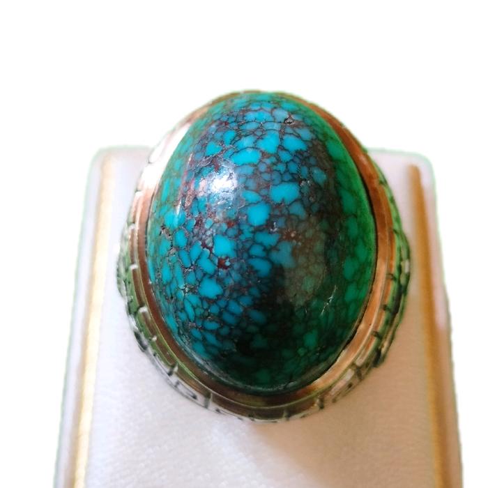 Natural Batu Pirus Mesir Blue Royal Pecah Seribu Jumbo