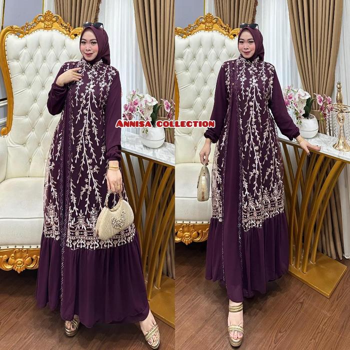 BISA [COD] GAMIS CERUTY BURKAT GAMIS PESTA GAMIS DEWASA JUMBO BURKAT DEWASA BISA SERAGAM