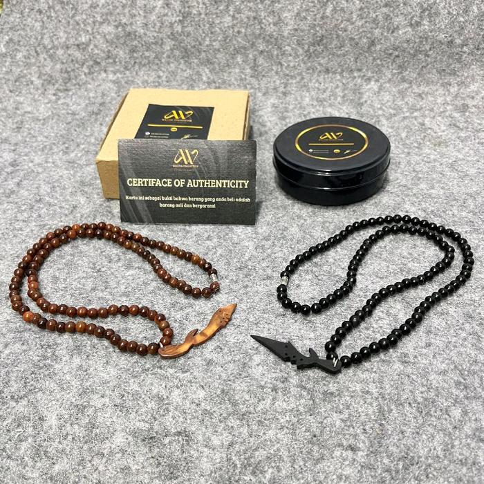 kalung kokka bandul kujang asli bersertifikat