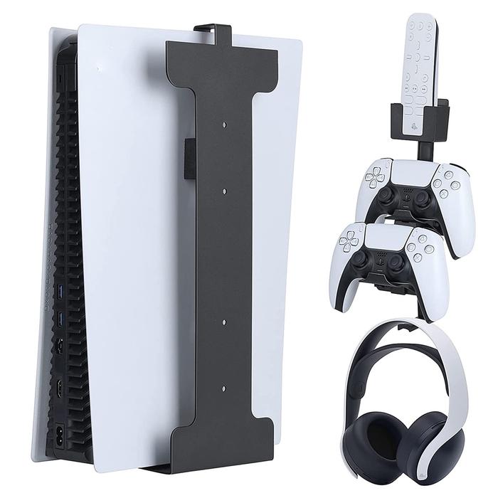 Mounts Wall Mount For PS5 Stand Holder Disc/Digital For PS5 Steel