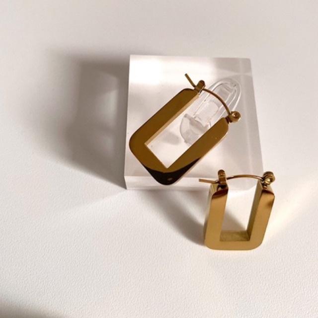 Ready Stok Aubern Earrings - Stainless Steel Gold Plated
