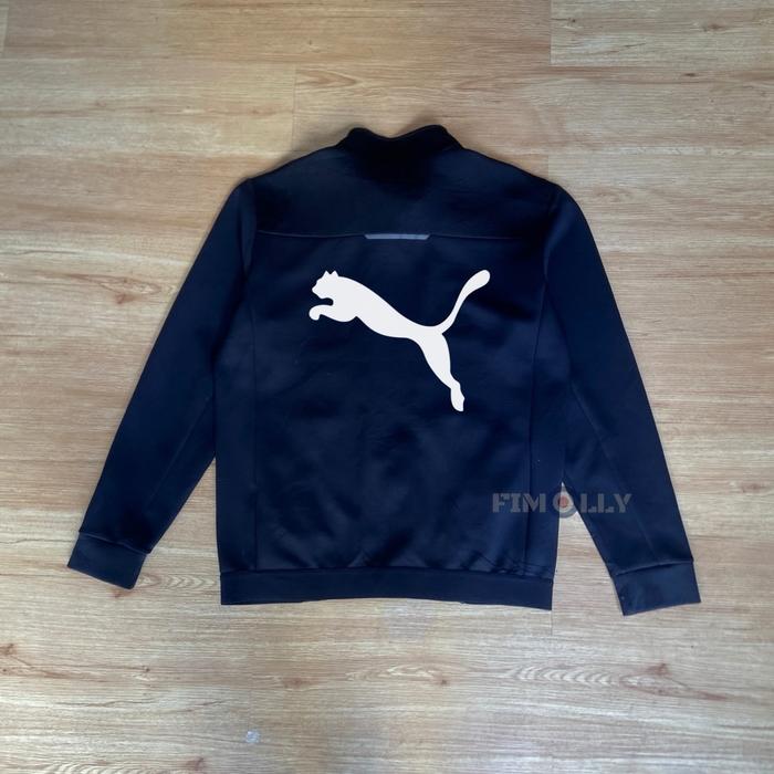 Tracktop puma big logo T7 iconic black