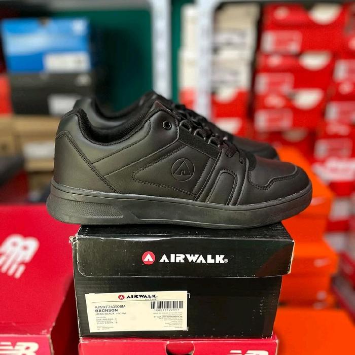 Sepatu Airwalk Bronson Fullblack Original