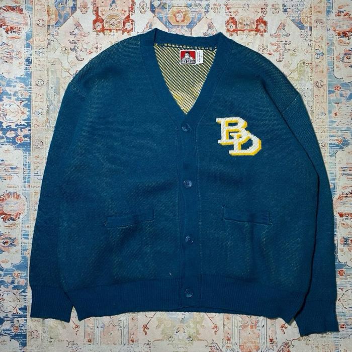 Ben Davis Cardigan Knitwear Blue Lagoon