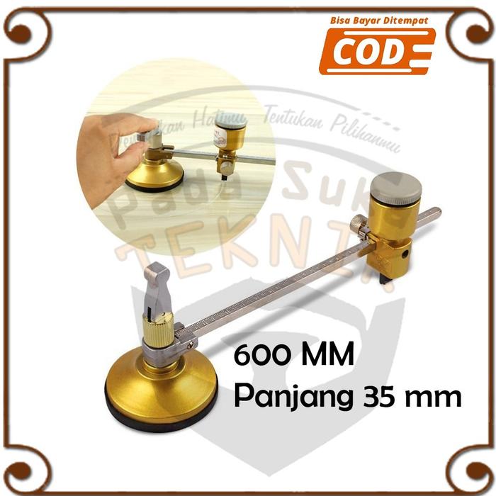 Alat Potong Kaca Melingkar / Jangka Potong Kaca / Circle Glass Cutter / Cutting Glass Bulat