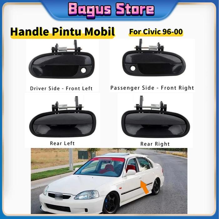 Handle pintu luar Outer Door Handle Honda Civic Ferio 1996 1997 1998 1999 2000 Depan Belakang Kanan 
