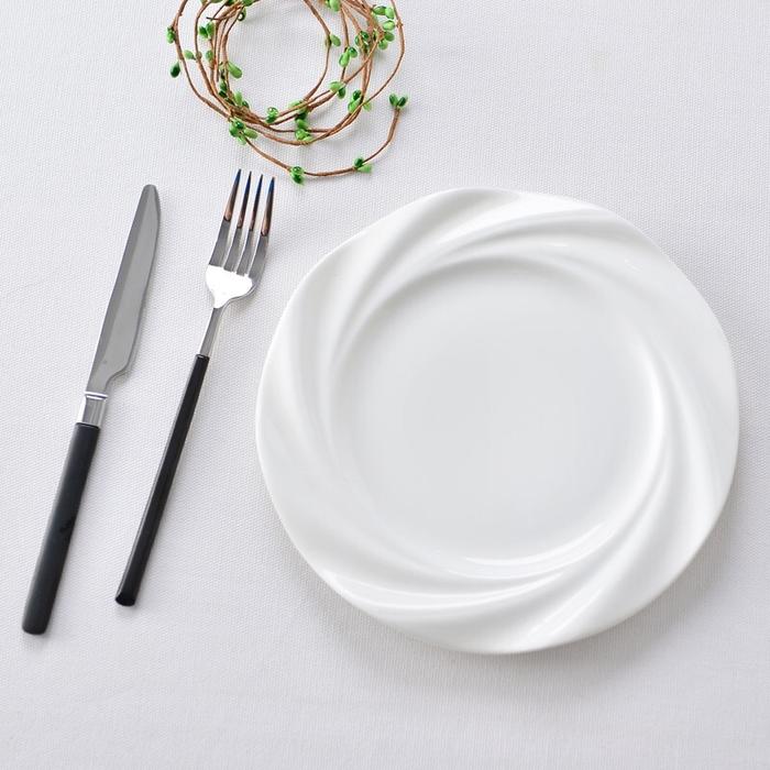 BLACK STONE PLATE //Dinner Plate / Salad Plate / PlateBowl