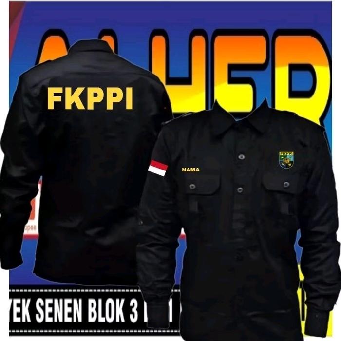 ready stok full bordir Kemeja FKPPI baju FKPPI seragam FKPPI Pdh FKPPI Pdl FKPPI baju kerja FKPPI se