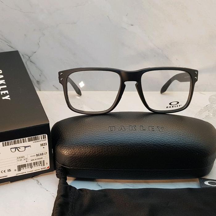 Kacamata Pria Original Oakley Holbrook RX OX8156 0154 NEW FRAME Satin Black LUXURY MADE IN THAILAND