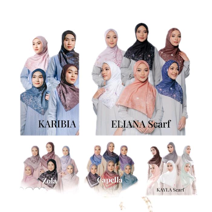 Zoya AMARAN Scarf/ ZOLA Scarf/ KARIBIA Scarf/ CAPELLA Scarf/ ELIANA Scarf/ KAYLA Scarf