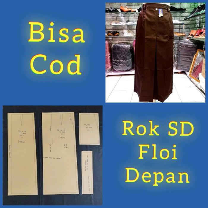 Pola Rok Seragam SD Floi Depan