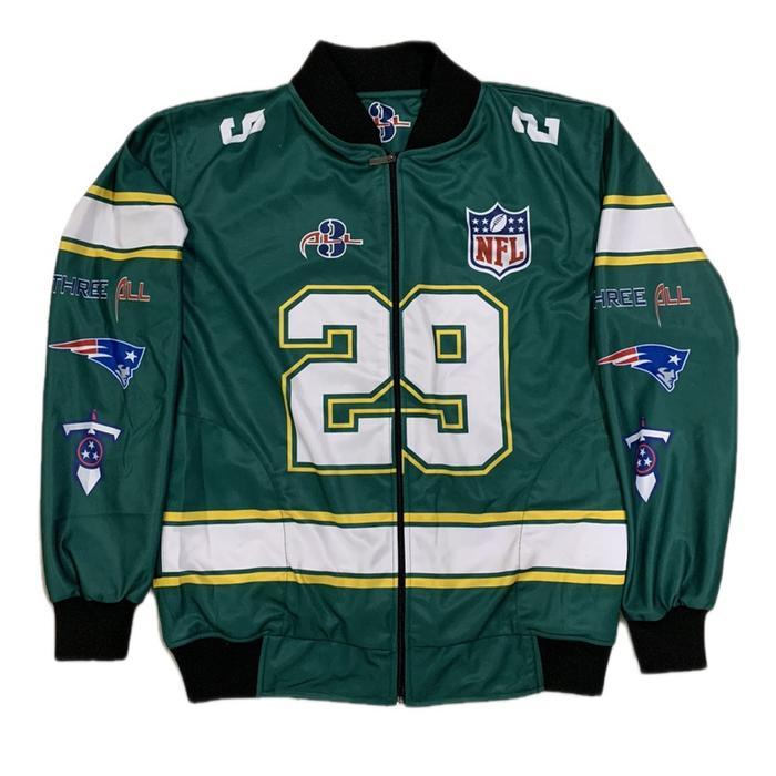 Sports Outerwear full printing jaket NFL JAKET BASE BALL JAKET BOMBER JAKET VINTAGE