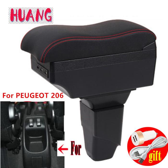 For PEUGEOT 206 Armrest box For PEUGEOT 206 Interior Parts Car