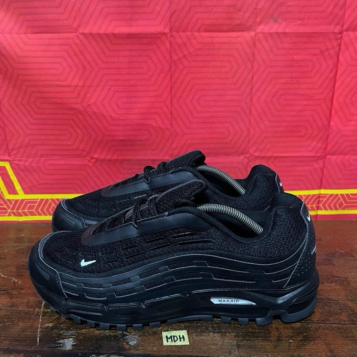 Sepatu second branded nike airmax TL fullblack size 45