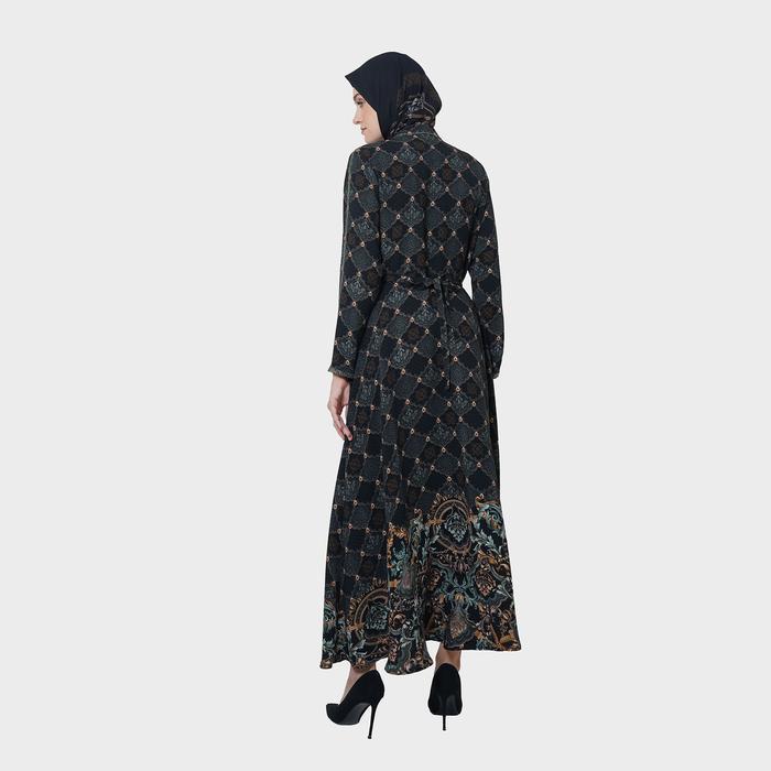 Diskon Hikmat A3027 - Abaya Royal Blossom
