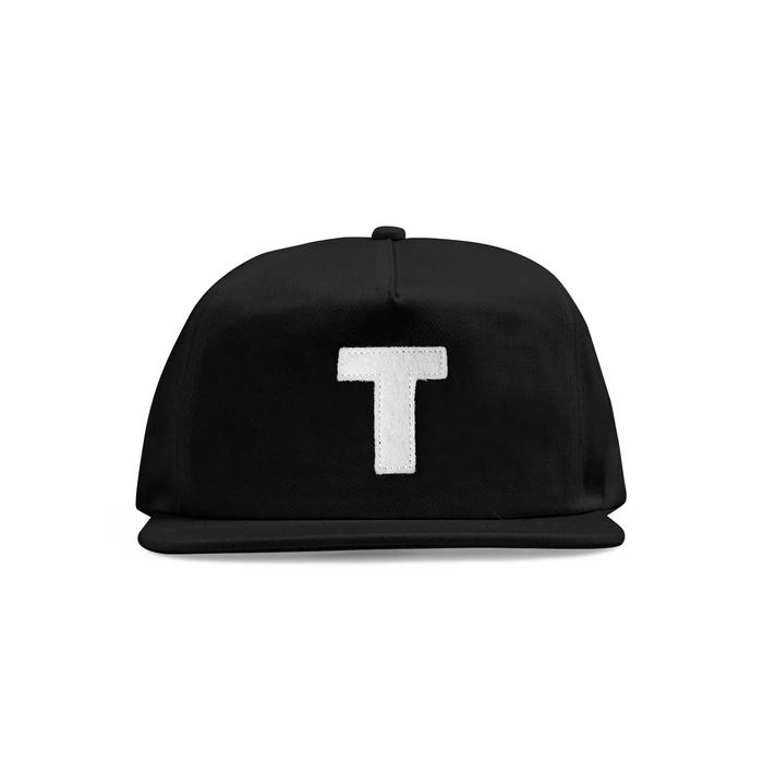 TNGR Deadly Topi 6 Panel BAHAMA Black Topi Pria