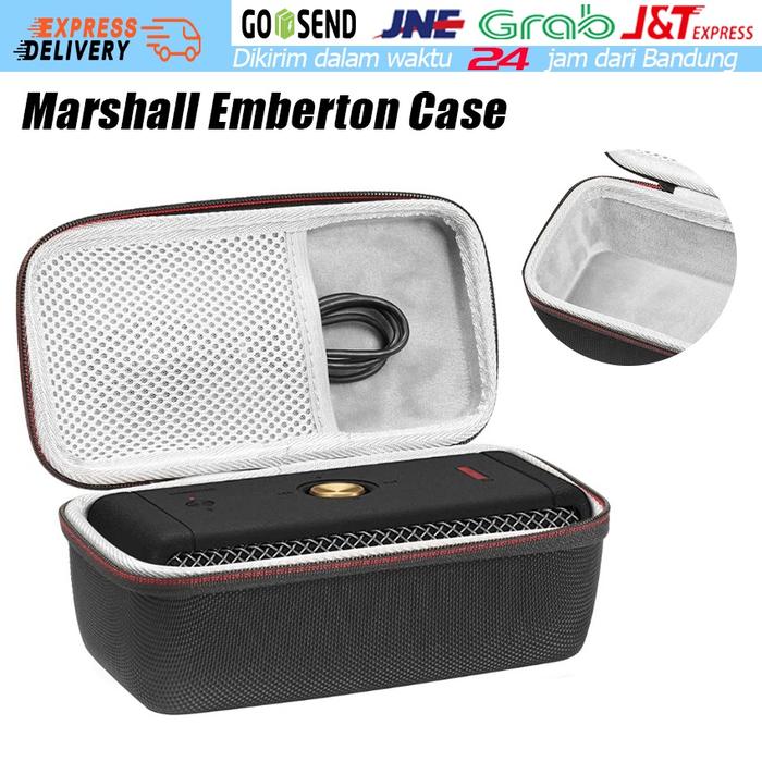 Marshall Emberton Speaker Travel Bag Hard Case Bahan EVA