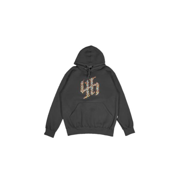 0226 JAKET HUSTED BARTHE BLACK HOODIE