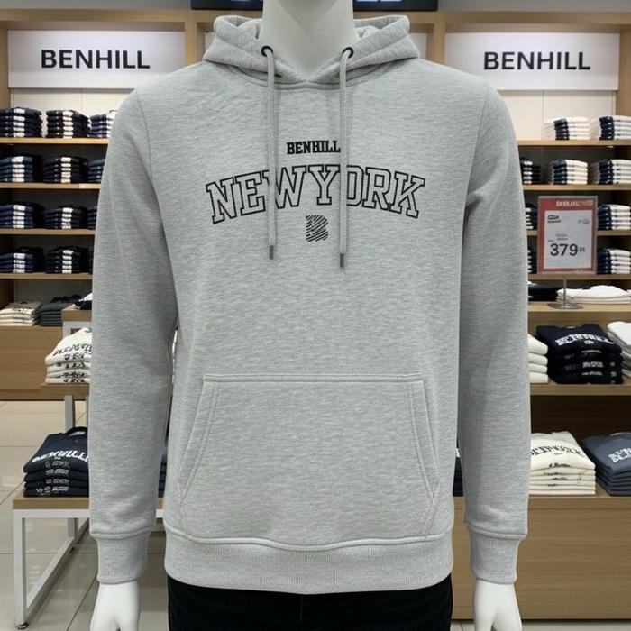 Sweeter Hoodie Benhill Terbaru // Abu Terlaris