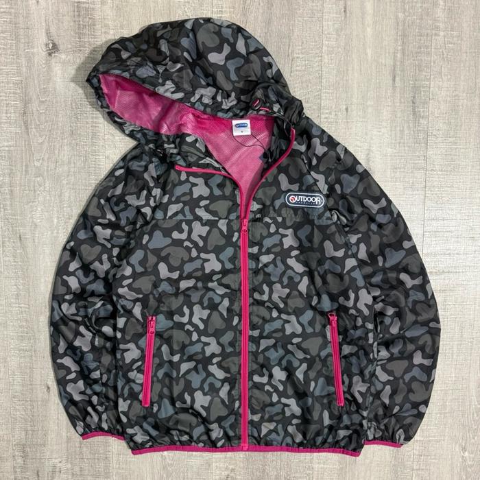 Outdoor camo running jacket