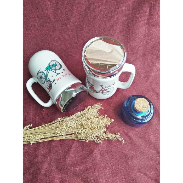 SOUVENIR PERNIKAHAN MUG TUTUP POLI