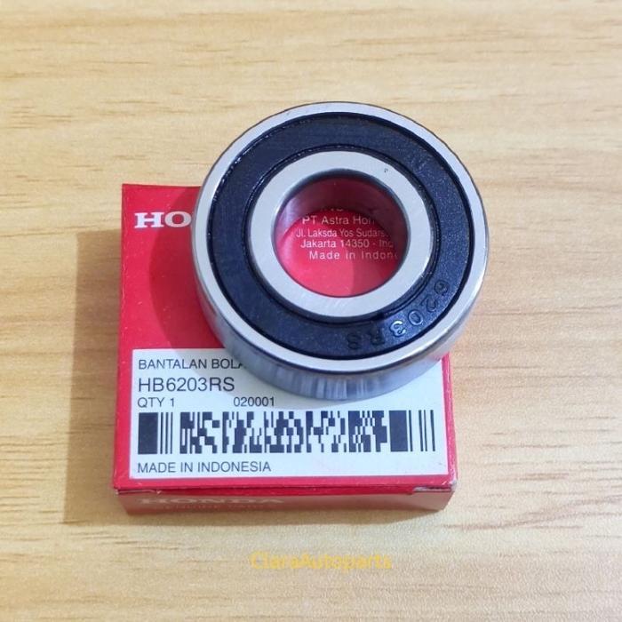 Paket 10Pc Bearing 6203 RS Honda Bantalan Bola 6203 RS Laher Lahar 6203 Ball Bearing Motorcycle Sepe
