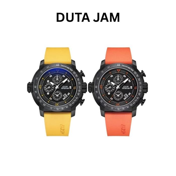 JAM TANGAN PRIA EXPEDITION E 6335 E6335 GCR SKYTROOPER FREE PATCH BOX SET RUBBER STRAP