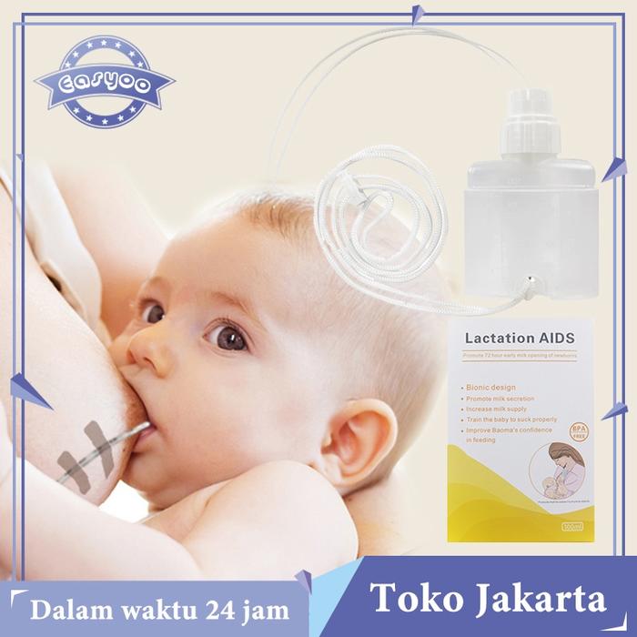 Lactation Aid Anti Bingung Puting Alat Relaktasi Kit Menyusui Kembali Mirip Medela Sns