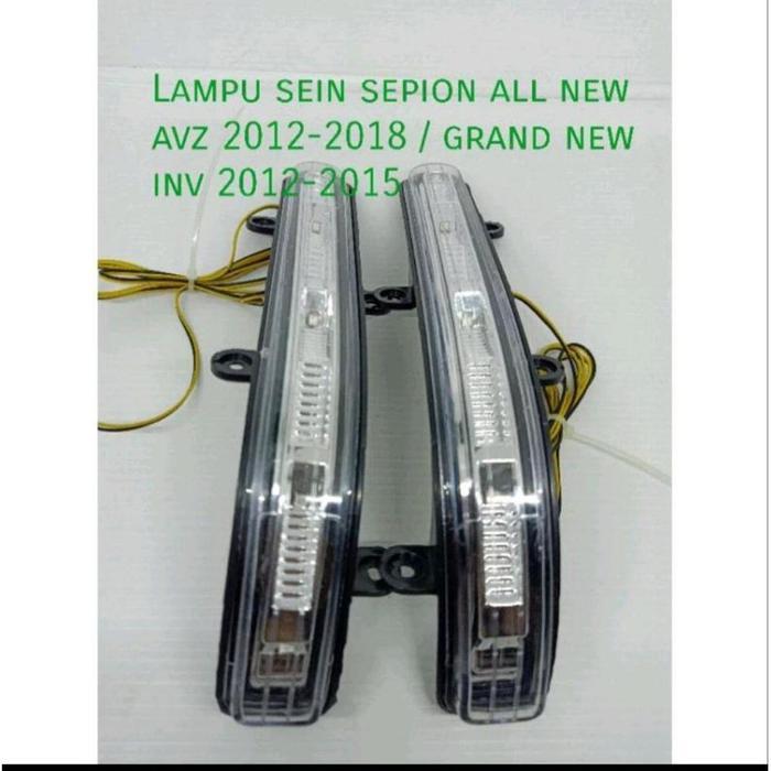 Lampu sein spion lampu cover spion all new Avanza 2012 - 2018 /grand Innova 2012 - 2015/Agya Ayla 20