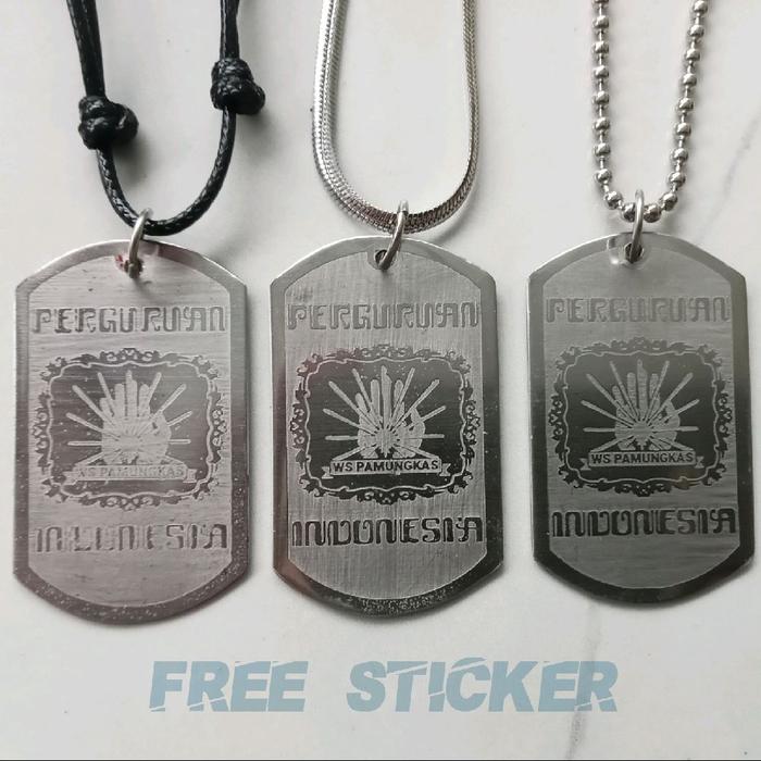 Kalung WS PAMUNGKAS INDONESIA Free Sticker
