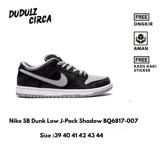 SB Dunk Low J-Pack Shadow BQ6817-007 Sneakers Pria Shoes