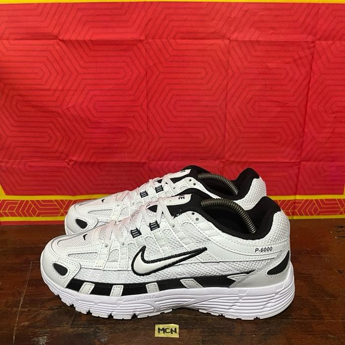 Sepatu second branded nike p-6000 white size 43