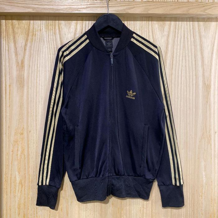 Tracktop Jacket Adidas Superstar Black List Gold