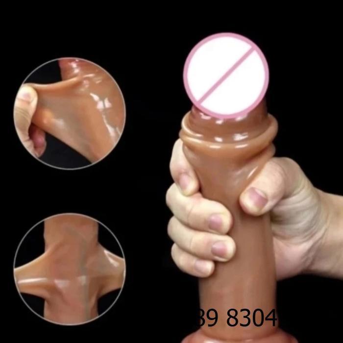 Seshlar Dildos Silikon Super Elastis Bisa Diik Alat Bantu Kesehatan Wanita